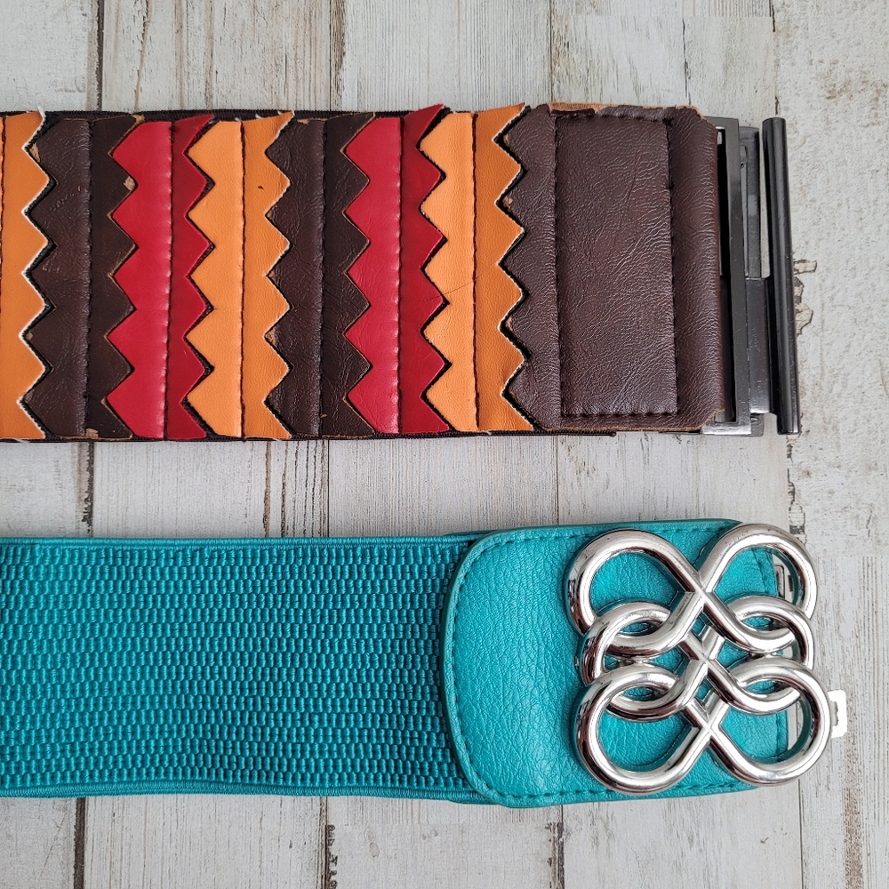 BUNDLE Thick Stretch Elastic Waist Belts